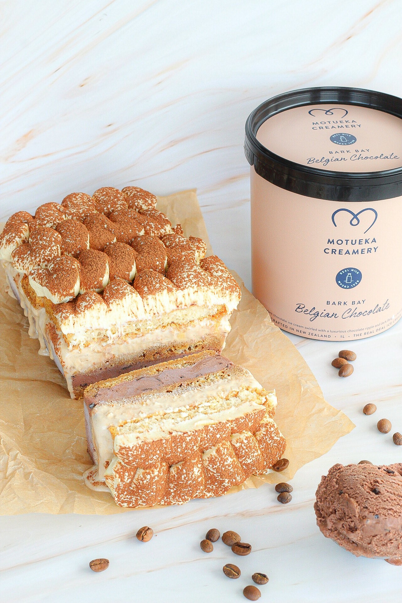 Ice Cream Tiramisu | Motueka Creamery