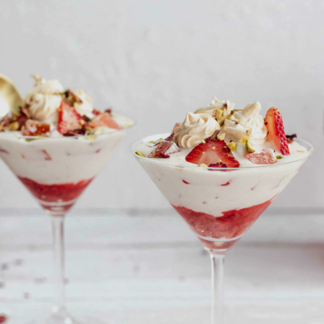 Turkish Delight Pavlova Parfait