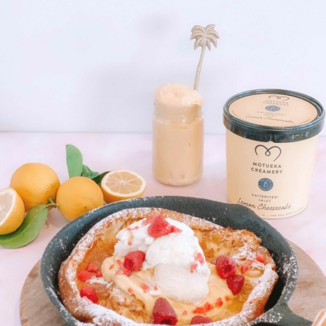 Lemon Dutch Baby Pancake